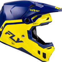 FLY RACING Formula Cc Objective Helmet Navy/Yellow Md