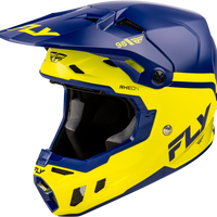 FLY RACING Formula Cc Objective Helmet Navy/Yellow Sm