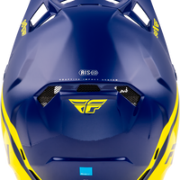 FLY RACING Formula Cc Objective Helmet Navy/Yellow Sm