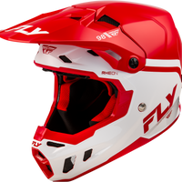 FLY RACING Formula Cc Objective Helmet Red/White Md
