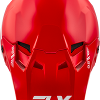 FLY RACING Formula Cc Objective Helmet Red/White Md