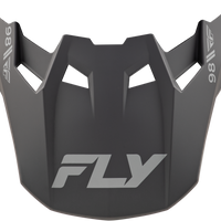 FLY RACING Formula Cc Objective Visor Matte Black/Grey Md/Lg