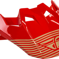 FLY RACING Formula Cc Primary Helmet Visor Red/Khaki Xl 2x - Accessories