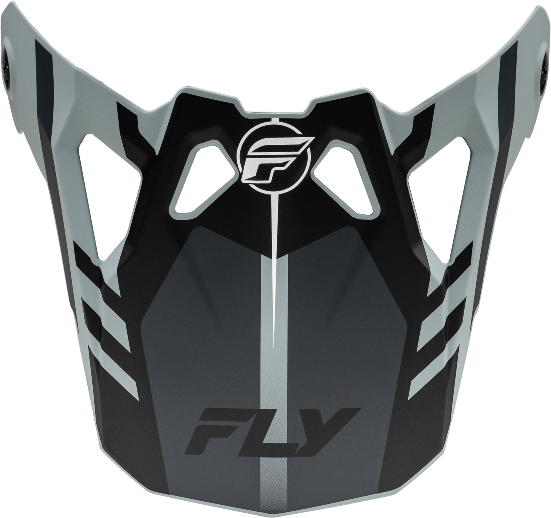 FLY RACING Formula Cp Krypton Visor Matte Grey/Black Ys S - Helmet Accessories