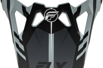 FLY RACING Formula Cp Krypton Visor Matte Grey/Black Ys S - Helmet Accessories