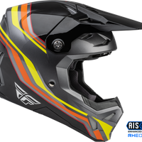 FLY RACING Formula Cp S.E. Speeder Helmet Black/Yellow/Red Md - Helmets