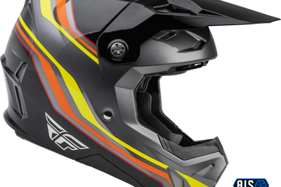 FLY RACING Formula Cp S.E. Speeder Helmet Black/Yellow/Red Md - Helmets