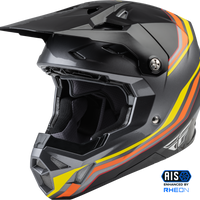 FLY RACING Formula Cp S.E. Speeder Helmet Black/Yellow/Red Md - Helmets