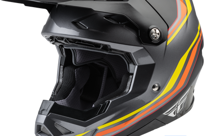 FLY RACING Formula Cp S.E. Speeder Helmet Black/Yellow/Red Md - Helmets