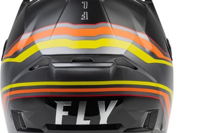 FLY RACING Formula Cp S.E. Speeder Helmet Black/Yellow/Red Md - Helmets