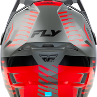 FLY RACING Formula Cp Slice Helmet Grey/Red/Black 2x