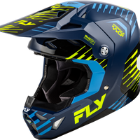 FLY RACING Formula Cp Slice Helmet Navy/Hi Vis/White Xs