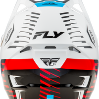 FLY RACING Formula Cp Slice Helmet White/Red/Cyan 2x