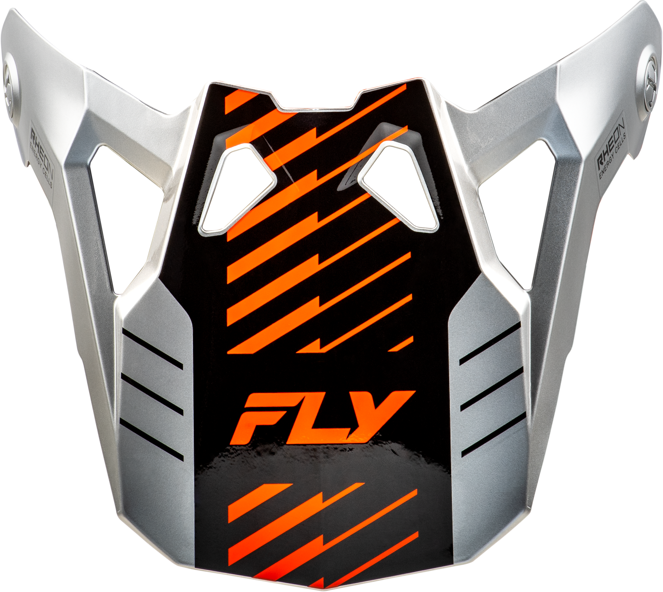 FLY RACING Formula Cp Slice Visor Grey/Orange/Black M 2x