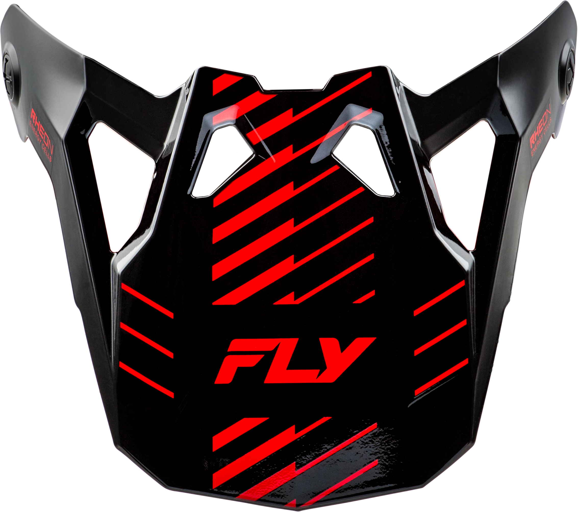 FLY RACING Formula Cp Slice Visor Grey/Red/Black Yl S