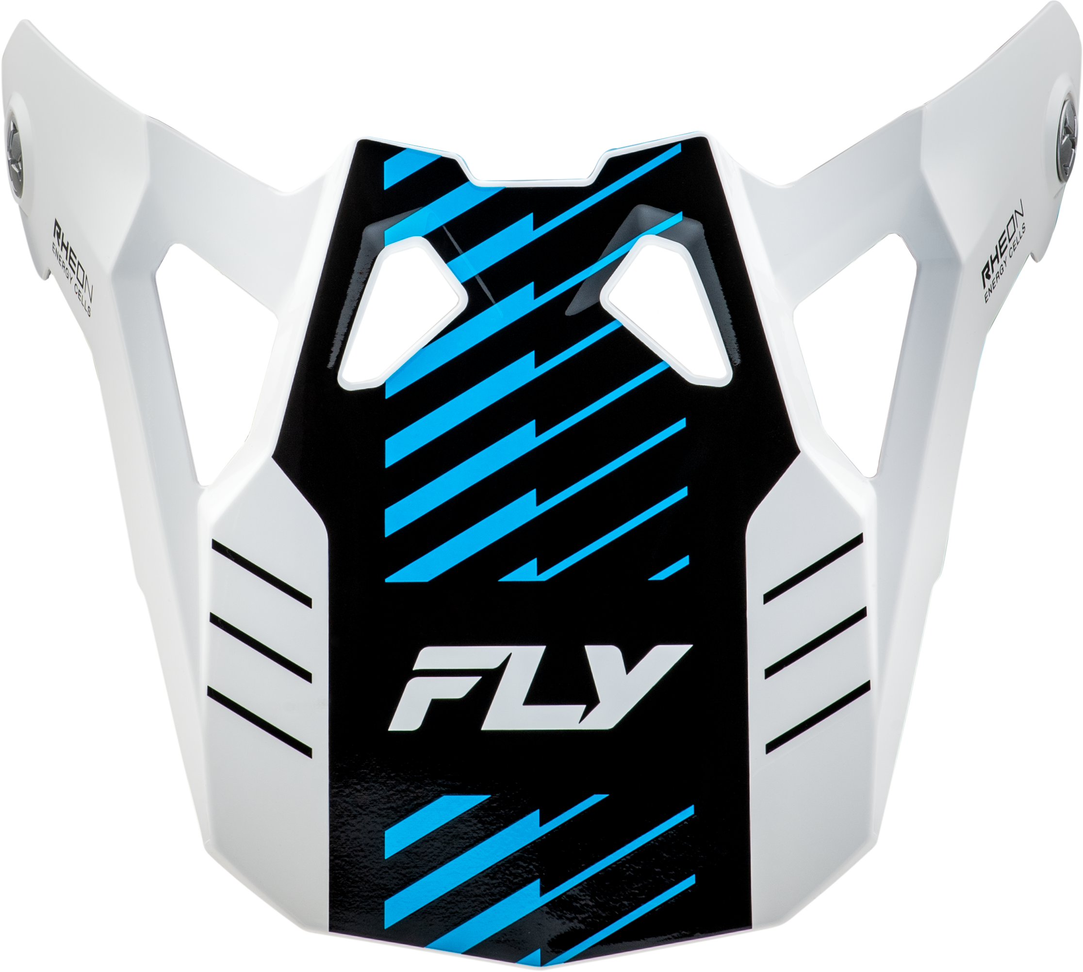 FLY RACING Formula Cp Slice Visor White/Red/Cyan M 2x
