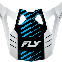 FLY RACING Formula Cp Slice Visor White/Red/Cyan M 2x