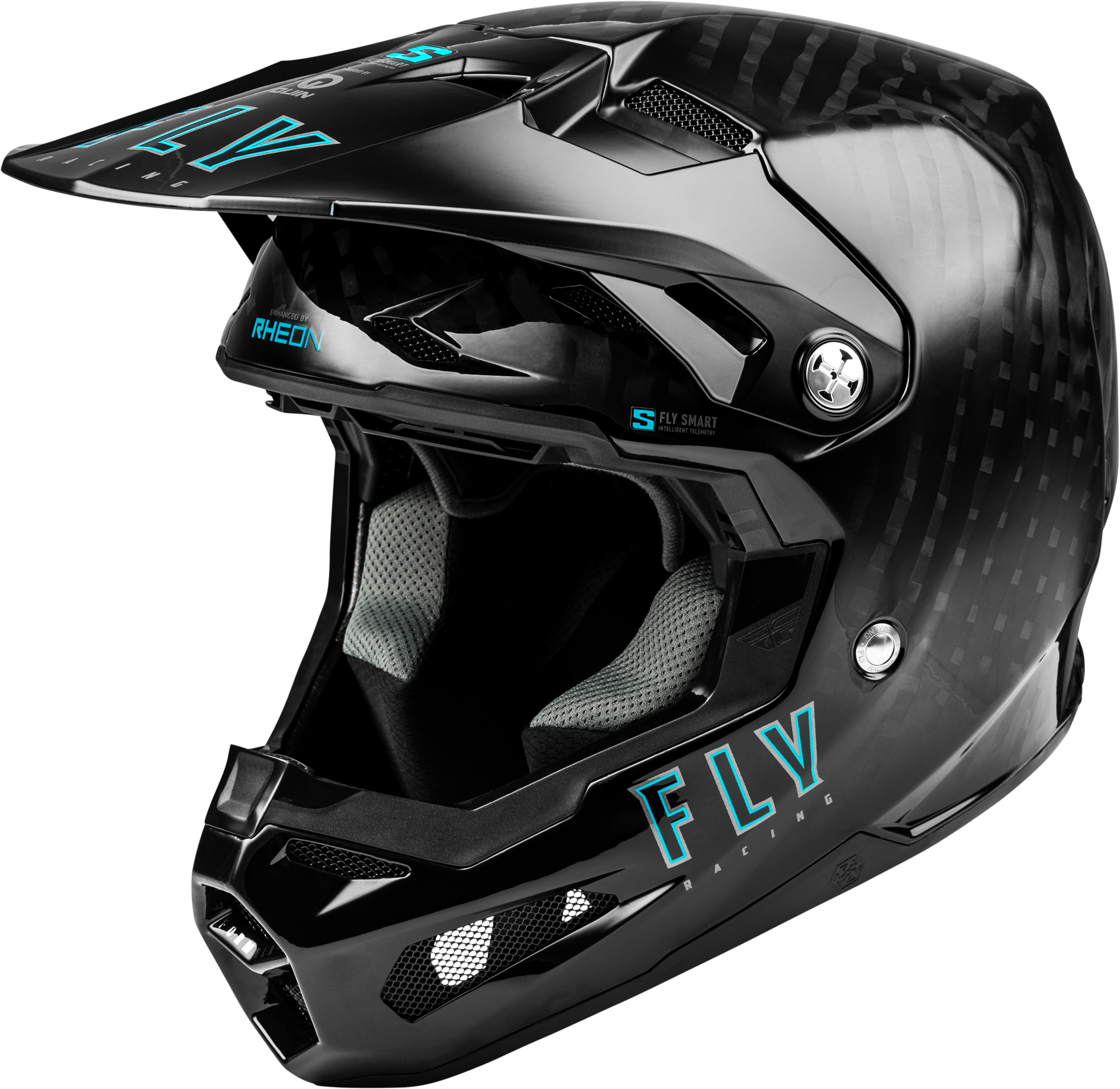 FLY RACING Formula S Carbon Helmet Black 2x S1a