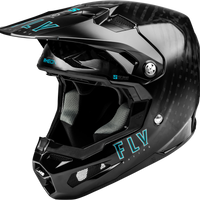 FLY RACING Formula S Carbon Helmet Black Md S1a