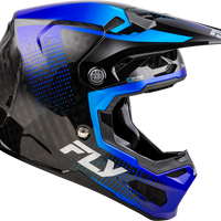 FLY RACING Formula S Carbon Protocol Hlmt Black Carbon/Blue Md