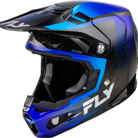 FLY RACING Formula S Carbon Protocol Hlmt Black Carbon/Blue Sm