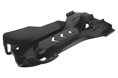 Polisport Fortress Skid Plate Black - Offroad Collection