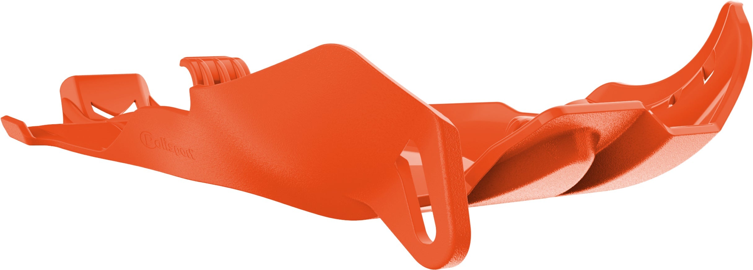 Polisport Fortress Skid Plate W/link Black Hon - Orange - Offroad Collection