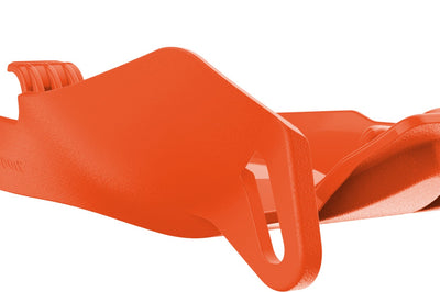 Polisport Fortress Skid Plate W/link Black Hon - Orange - Offroad Collection