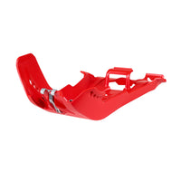 Polisport Fortress Skid Plate W/link Black Hon - Offroad Collection