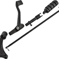 Harddrive Forward Control Kit Xl 04-13 Blk W/rubber Band Pegs - Black - Products