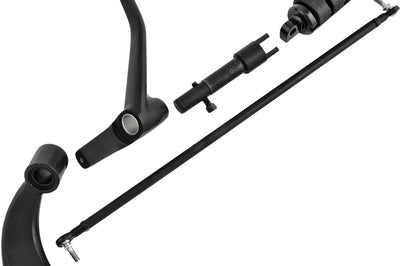 Harddrive Forward Control Kit Xl 04-13 Blk W/rubber Band Pegs - Black - Products