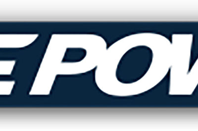 Fire Power Fp Logo Sticker Lg 100 Pks - Navy - Watercraft Collection