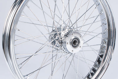 Harddrive Fr 60-spk Dd Chrome 23x3.5 Flt-hub 1’’ Axl 00 Ltr - Tires & Wheels