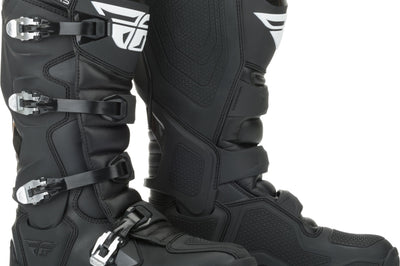 Fly Racing Fr5 Boots Grey/blue Sz 13 - Black / US 07 - Gear