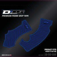 D-cor Frame Grip Tape Green - Blue - Offroad Collection