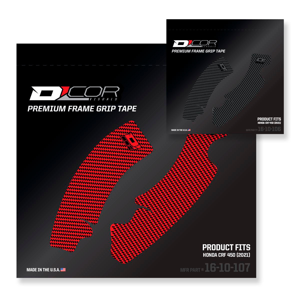 D-COR Frame Grip Tape Red Hon - Accessories