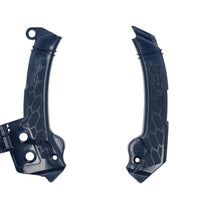 Acerbis Frame Guards- X-grip White/black - Black/Black - Offroad Collection