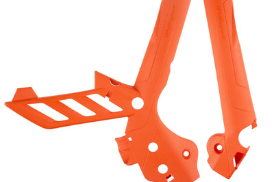 Polisport Frame Protector Hus Black - Orange - Offroad Collection
