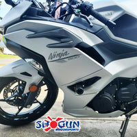 SHOGUN Frame Sliders No Cut Black Kaw