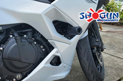 SHOGUN Frame Sliders No Cut Black Kaw