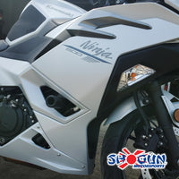 SHOGUN Frame Sliders No Cut Black Kaw