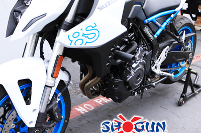 Shogun Frame Sliders No Cut Black Suz