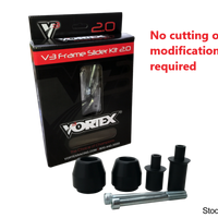 Vortex Frame Sliders V3 2.0 Blk Hon - Street Collection