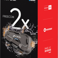 Cardo Freecom 2x Bluetooth Headset Single