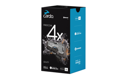 Cardo Freecom 4x Bluetooth Headset Duo