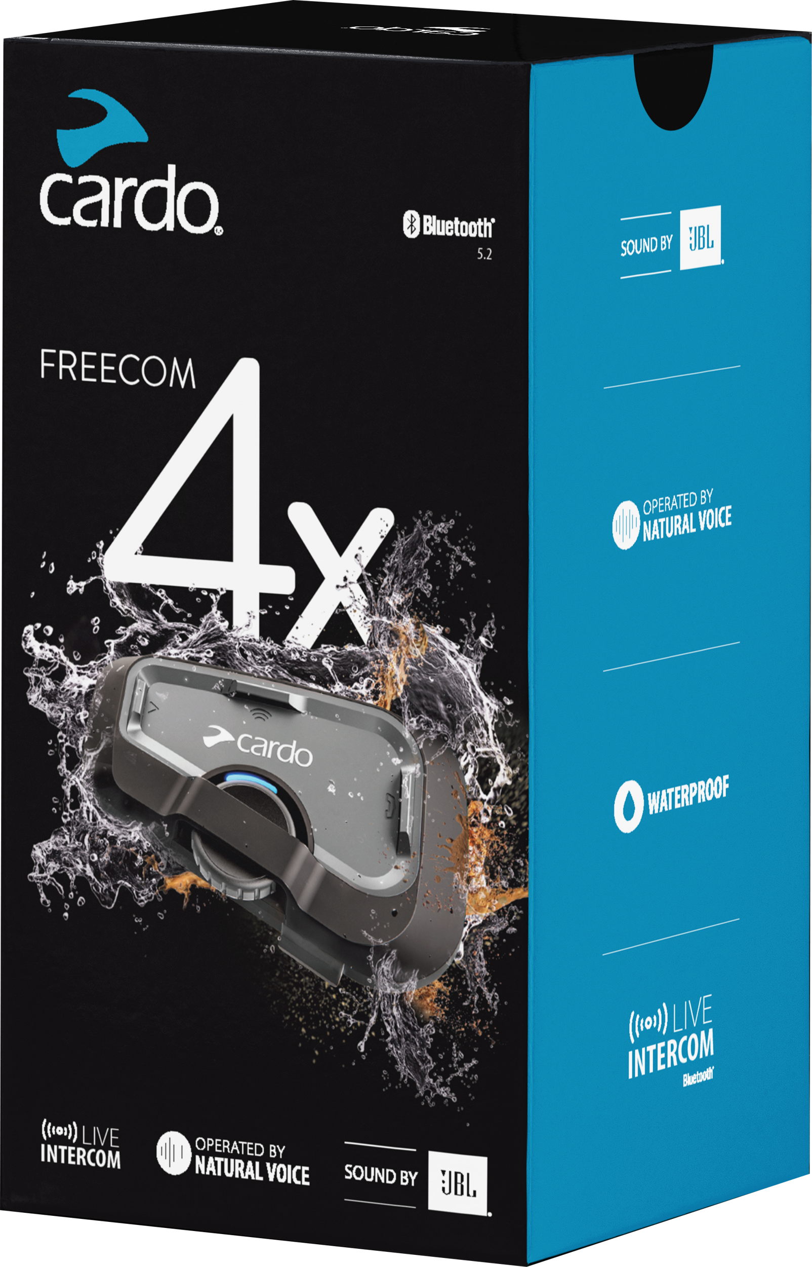 Cardo Freecom 4x Bluetooth Headset Single