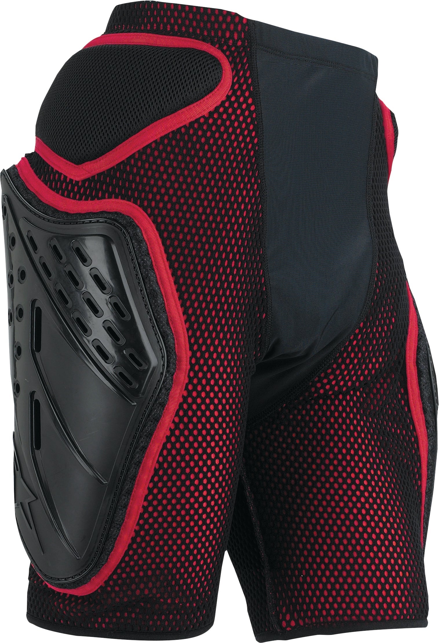 Alpinestars Freeride Shorts Black/red Sm - Black/Red / Small - Apparel Collection