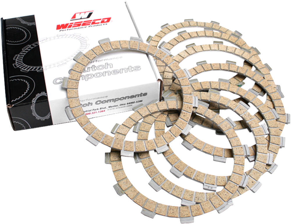 Wiseco Friction Plates 8 Fiber Hon - Offroad Collection