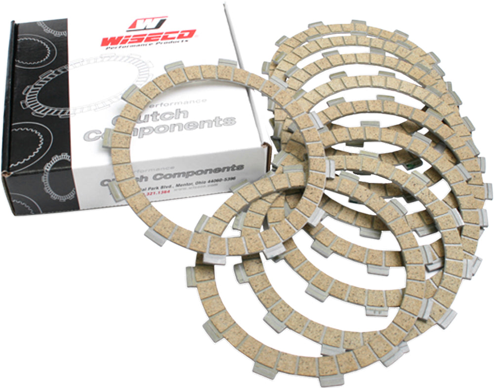 Wiseco Friction Plates 9 Fiber Yam