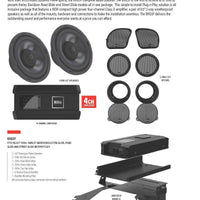 Boss Audio Front Kit `98-up Flh Fltr - Harddrive Products